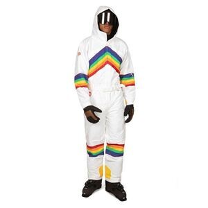 🌈 Tipsy Elves Men’s Sunrise Shredder Ski Suit NEW